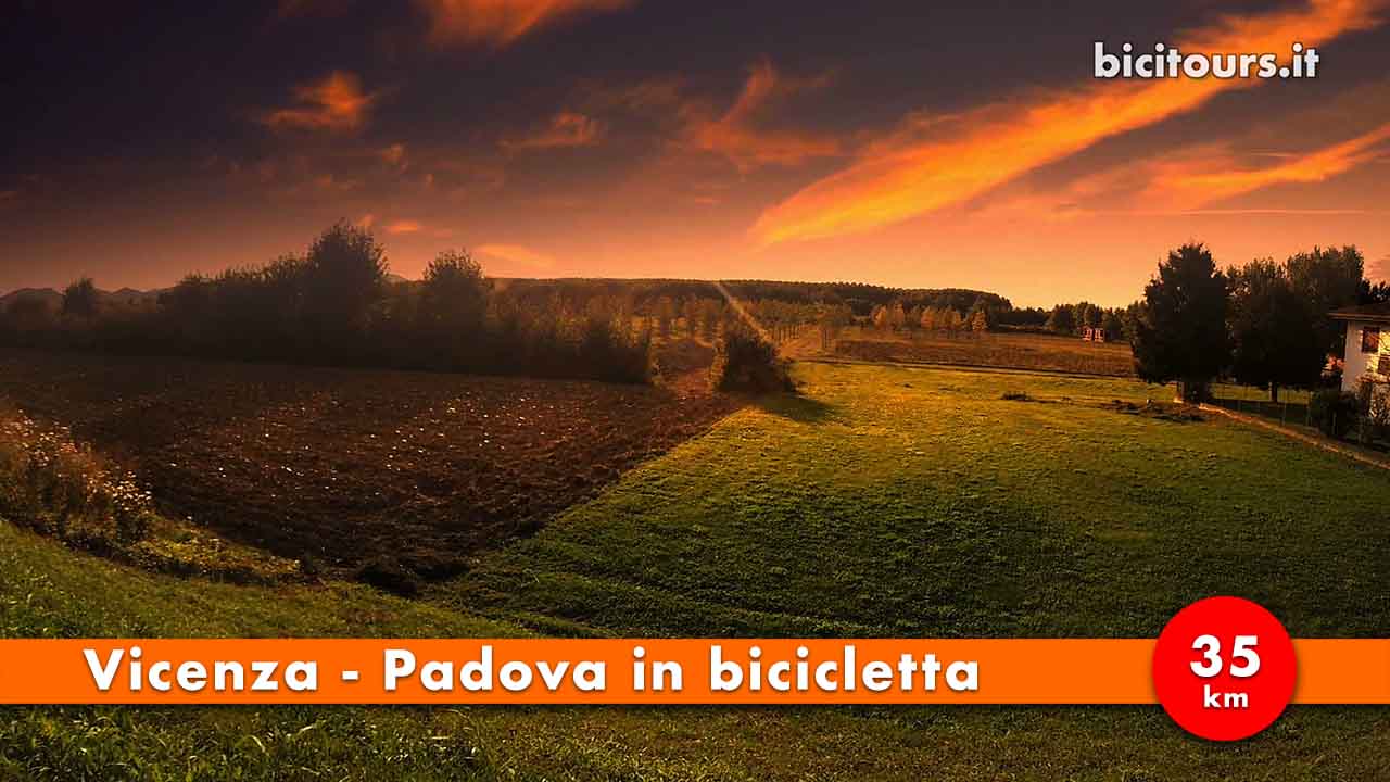 Vicenza Padova in bici