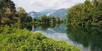 In bicicletta da Trezzo sull'Adda a Lecco