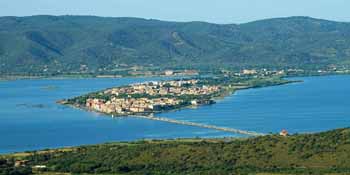Orbetello Ansedonia in bici