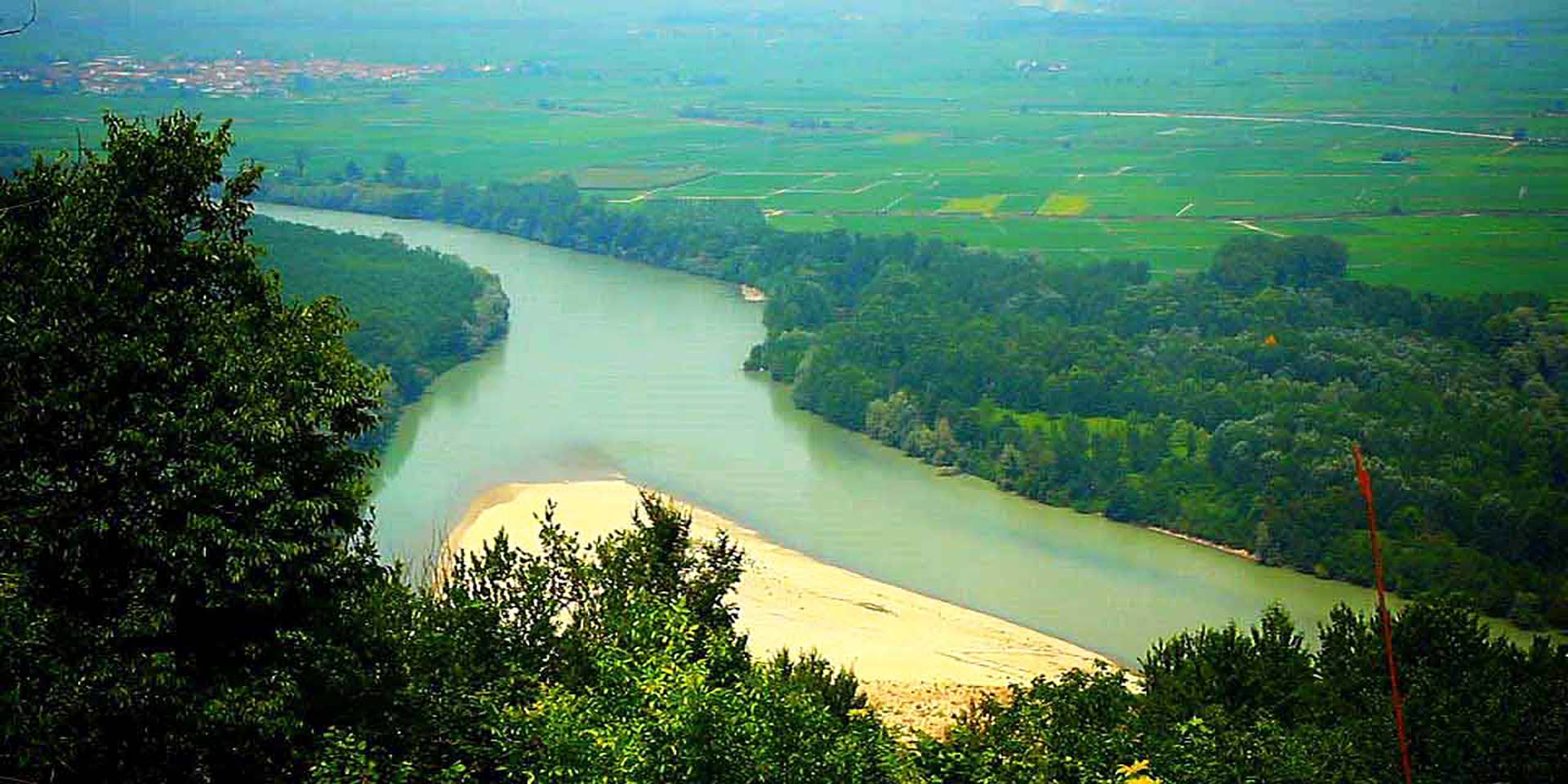In bicicletta tra le risaie del Vercellese e le colline del Monferrato