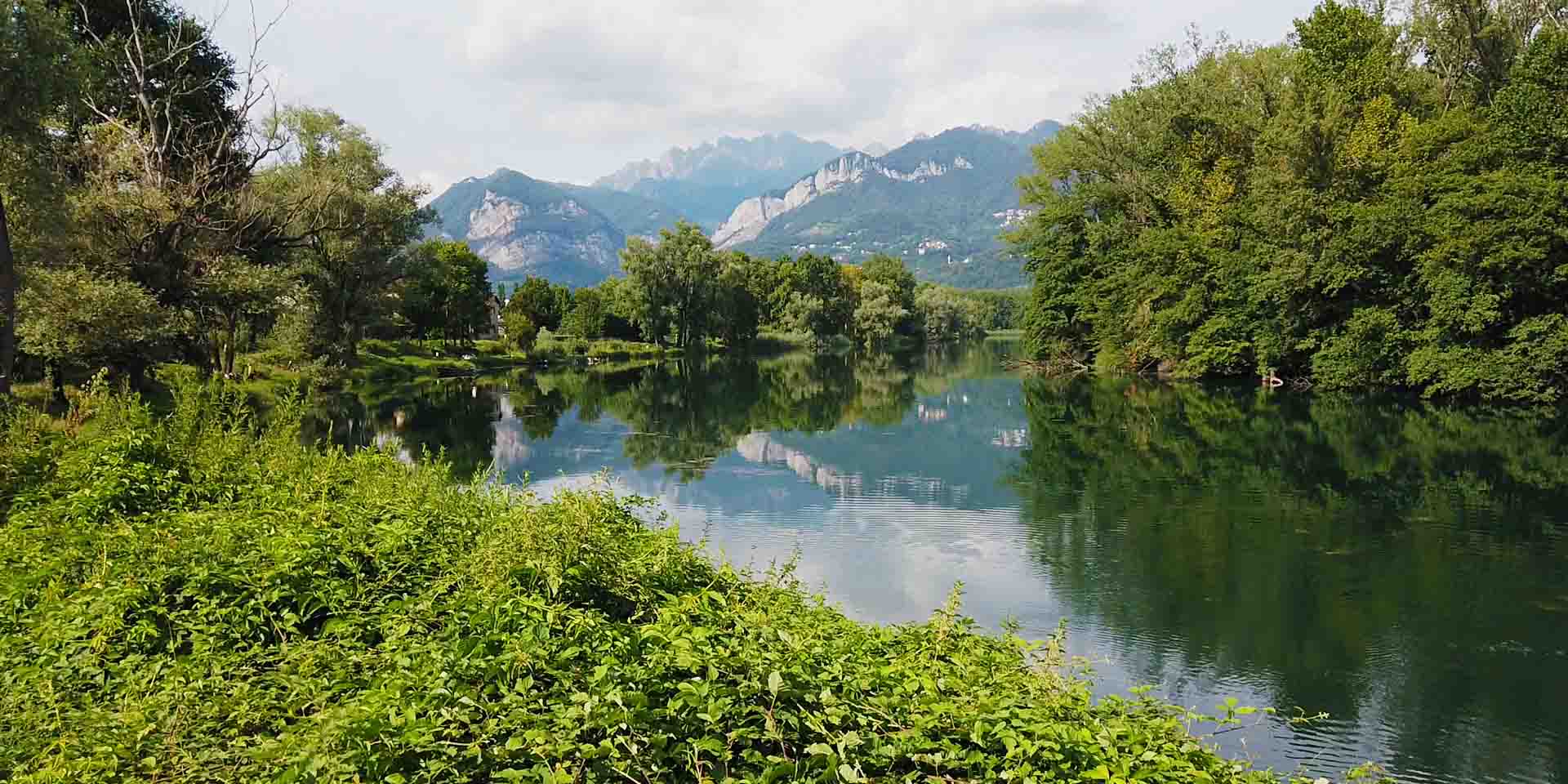 In bicicletta da Trezzo sull'Adda a Lecco