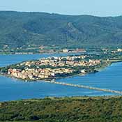 Orbetello Ansedonia in bici